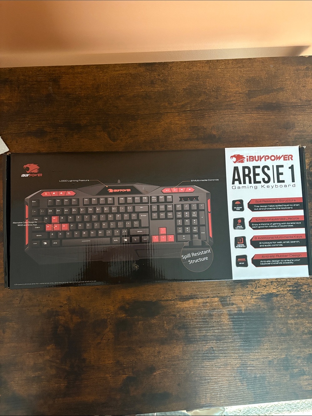 IBuypower Ares E1 gaming keyboard